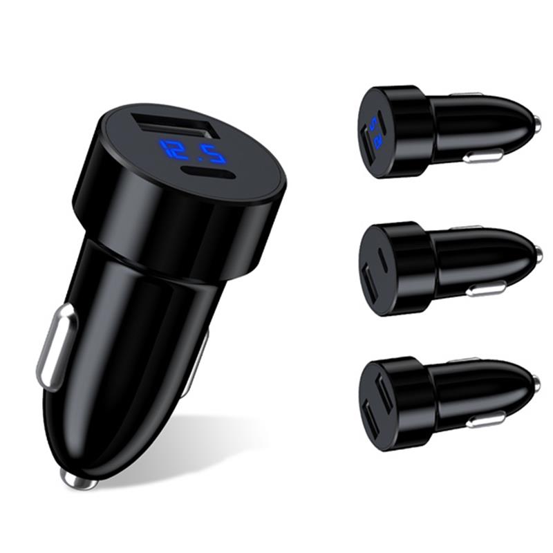 華科達(dá) 819B （拋光面）多功能款USB口車充外殼